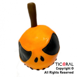 ADORNO CABEZA CALABAZA JACK HALLOWEEN A. PORCELANA FRIA x 1